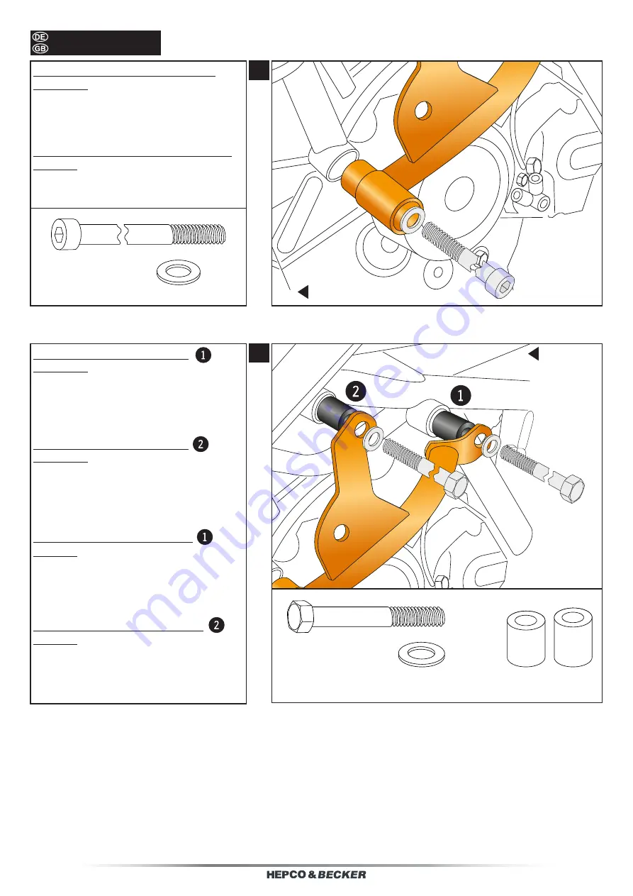 hepco & becker 5017603 00 06 Quick Start Manual Download Page 3