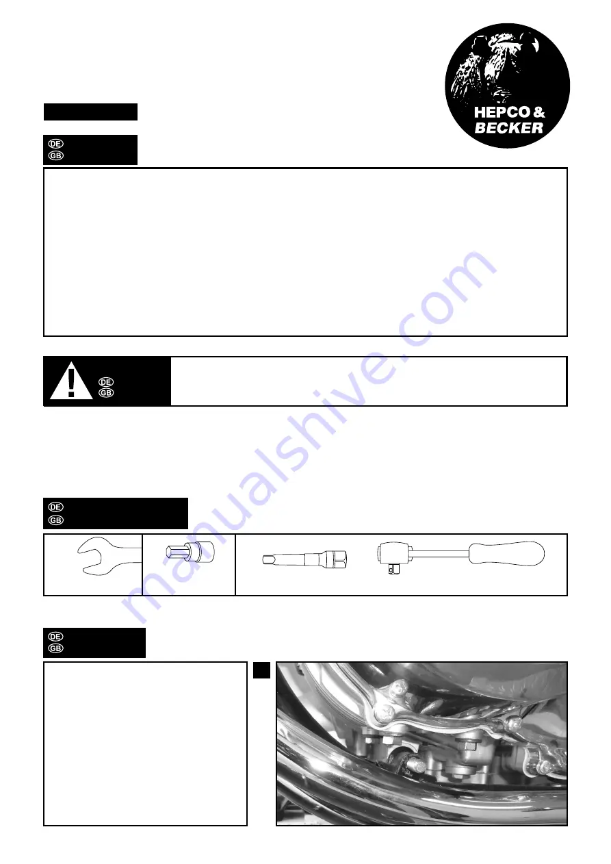 hepco & becker 501997 00 02 Manual Download Page 2