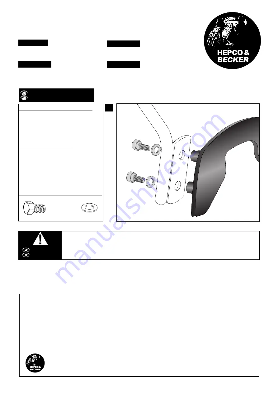 hepco & becker 630669 00 01 Скачать руководство пользователя страница 3