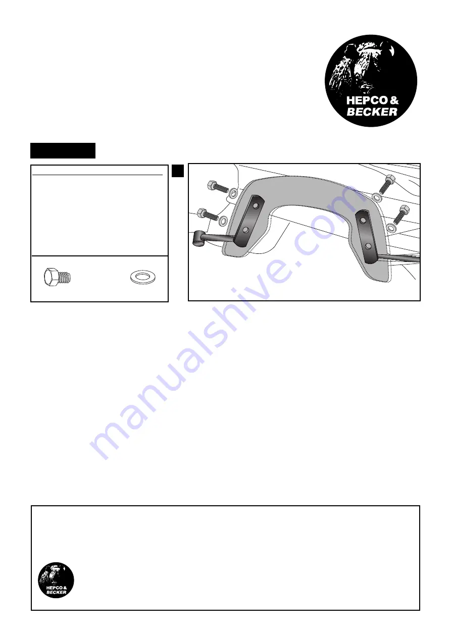 hepco & becker 6307508 Скачать руководство пользователя страница 3