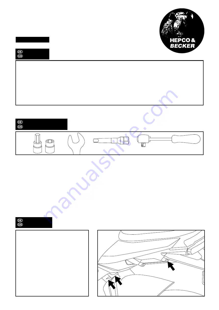 hepco & becker 6309508 00 01 Скачать руководство пользователя страница 2