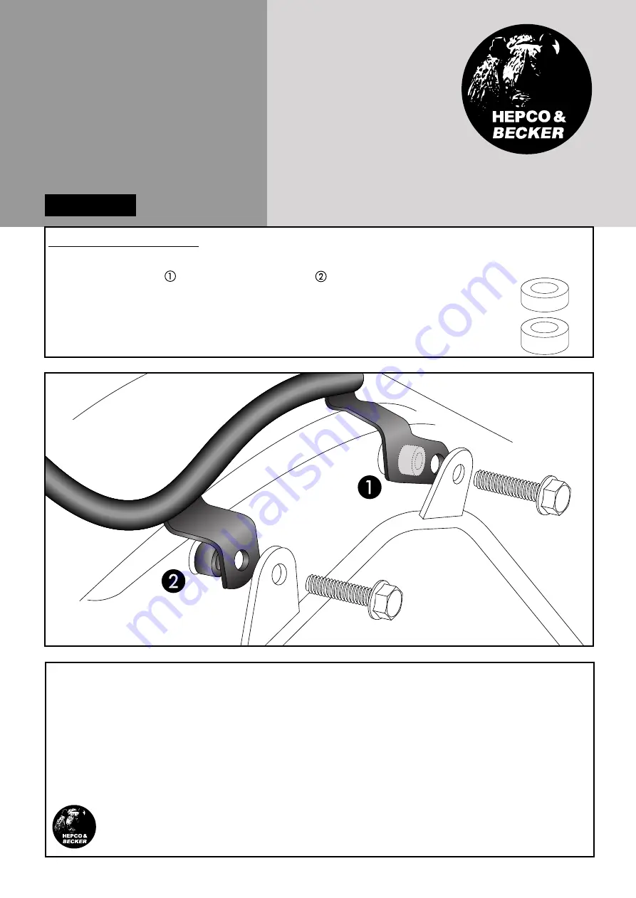 hepco & becker 650.333 01 01 Assembling Instructions Download Page 2