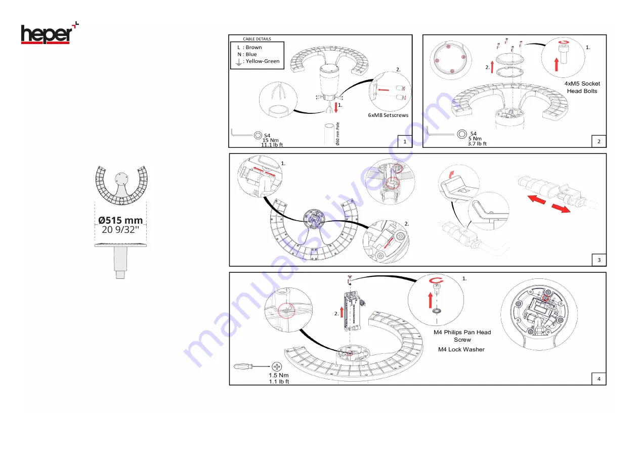 HEPER KREIS C Installation & Maintenance Instructions Download Page 1