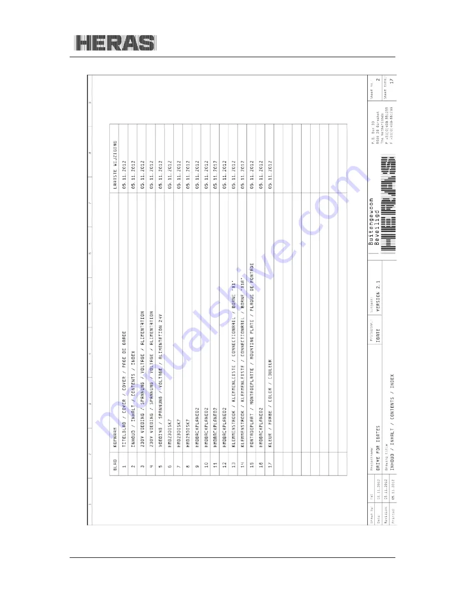 Heras HMD230+IGD User Manual Download Page 89