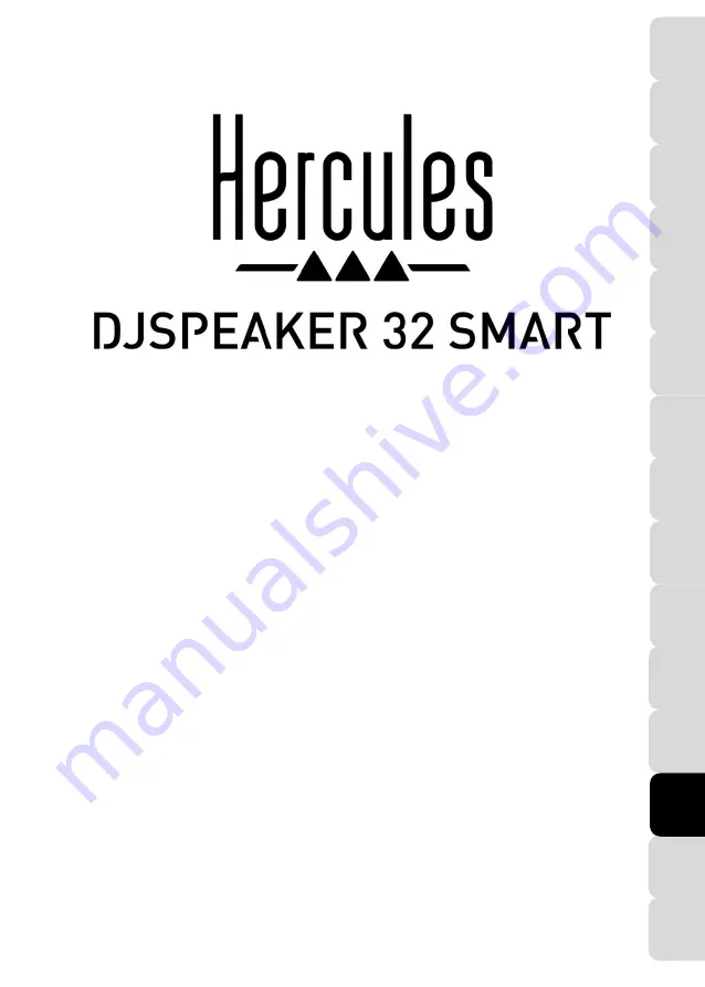 Hercules DJSPEAKER 32 SMART Manual Download Page 193