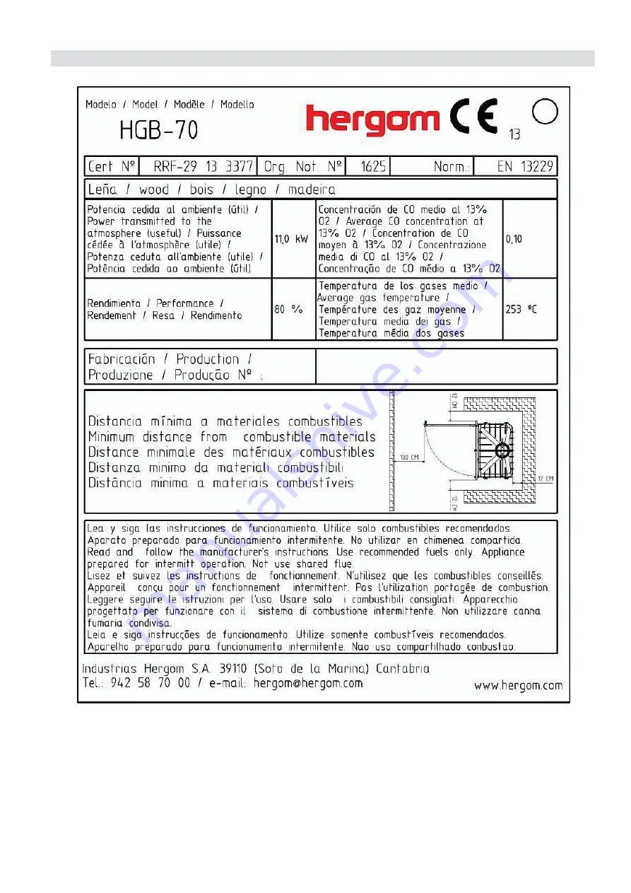 hergom HGB-70 Скачать руководство пользователя страница 18