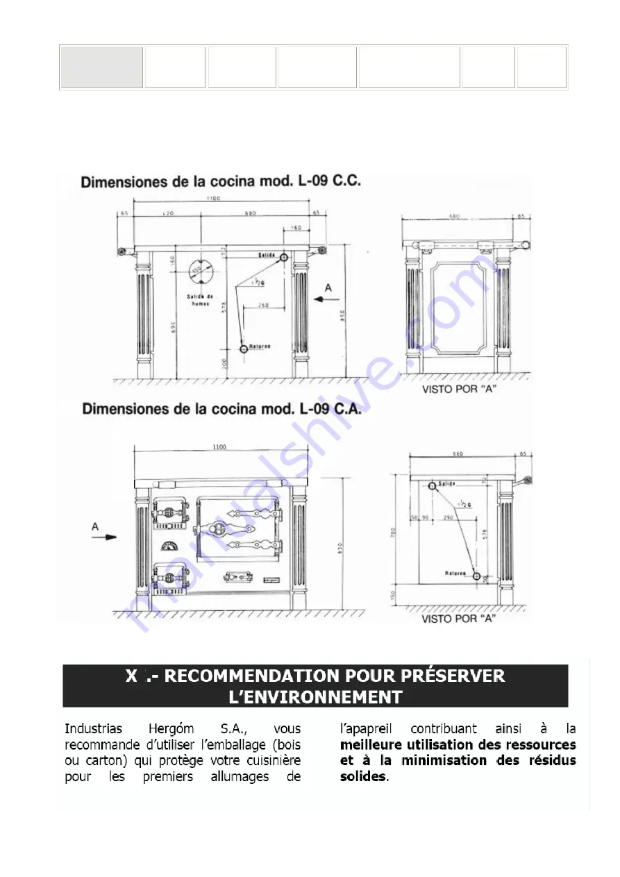 hergom L-09 CA Installation, Use And Maintenance Instructions Download Page 51