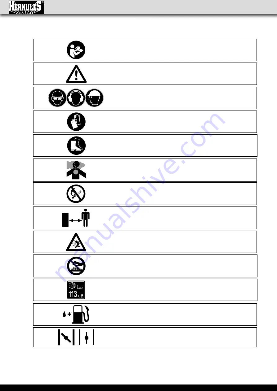 HERKULES Earth auger Translation From The Original Instruction Manual Download Page 6