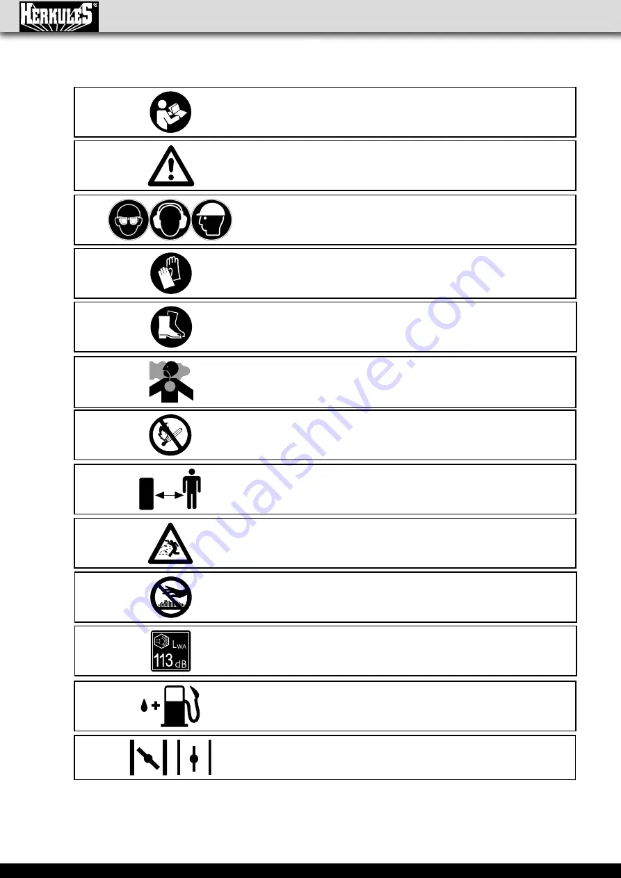 HERKULES Earth auger Translation From The Original Instruction Manual Download Page 16