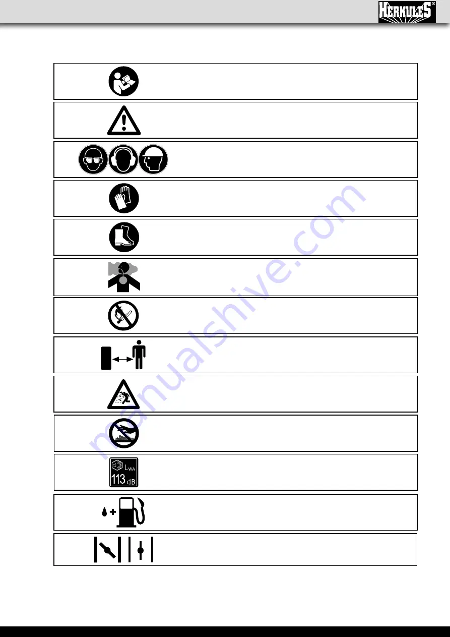 HERKULES Earth auger Translation From The Original Instruction Manual Download Page 25