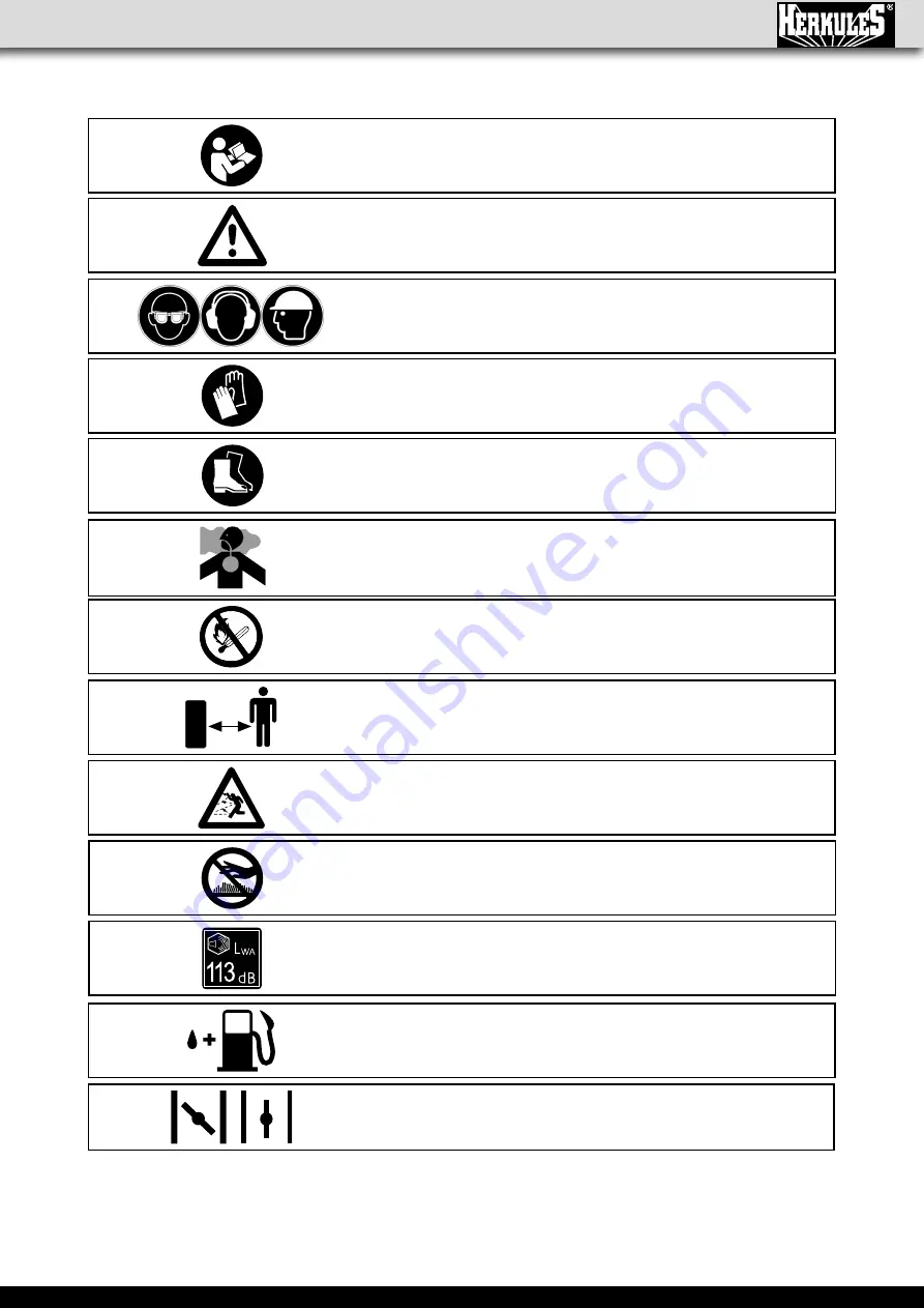 HERKULES Earth auger Translation From The Original Instruction Manual Download Page 45