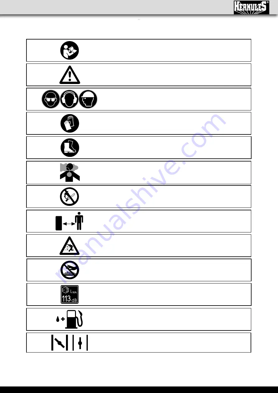 HERKULES Earth auger Translation From The Original Instruction Manual Download Page 55