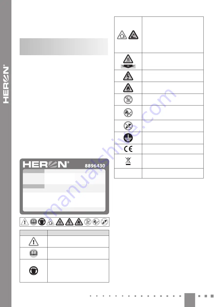 HERON 8896430 Translation Of The Original User Manual Download Page 74