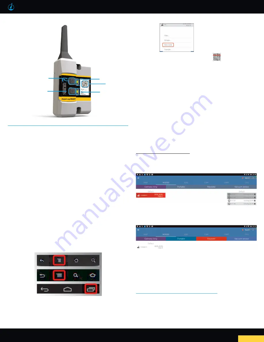 HERON dipperLog SMART Quick Start Manual Download Page 3
