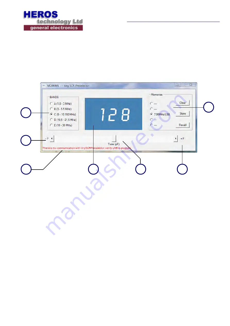 Heros tiny SCR Preselector User Manual Download Page 6