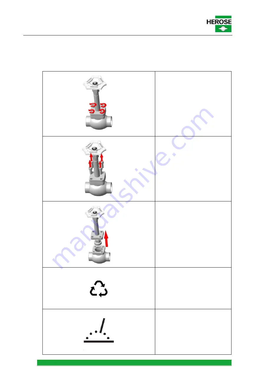 HEROSE 0142 Series Operating Instructions Manual Download Page 14