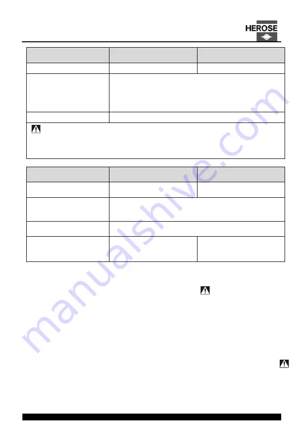 HEROSE 4186 Series Original Operating And Installation Instructions Download Page 11