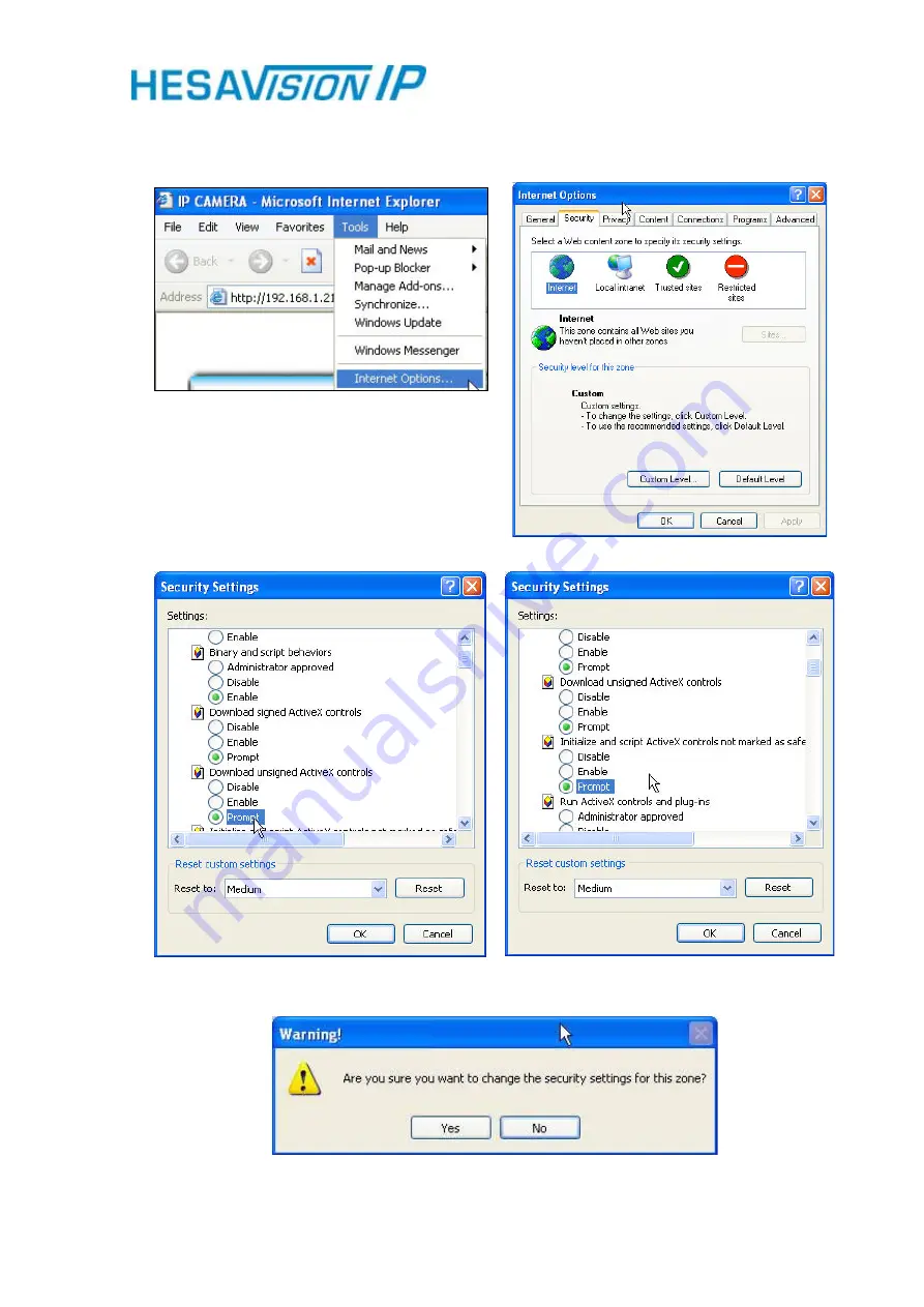 HESA Hesavision IP SN-1SD User Manual Download Page 12