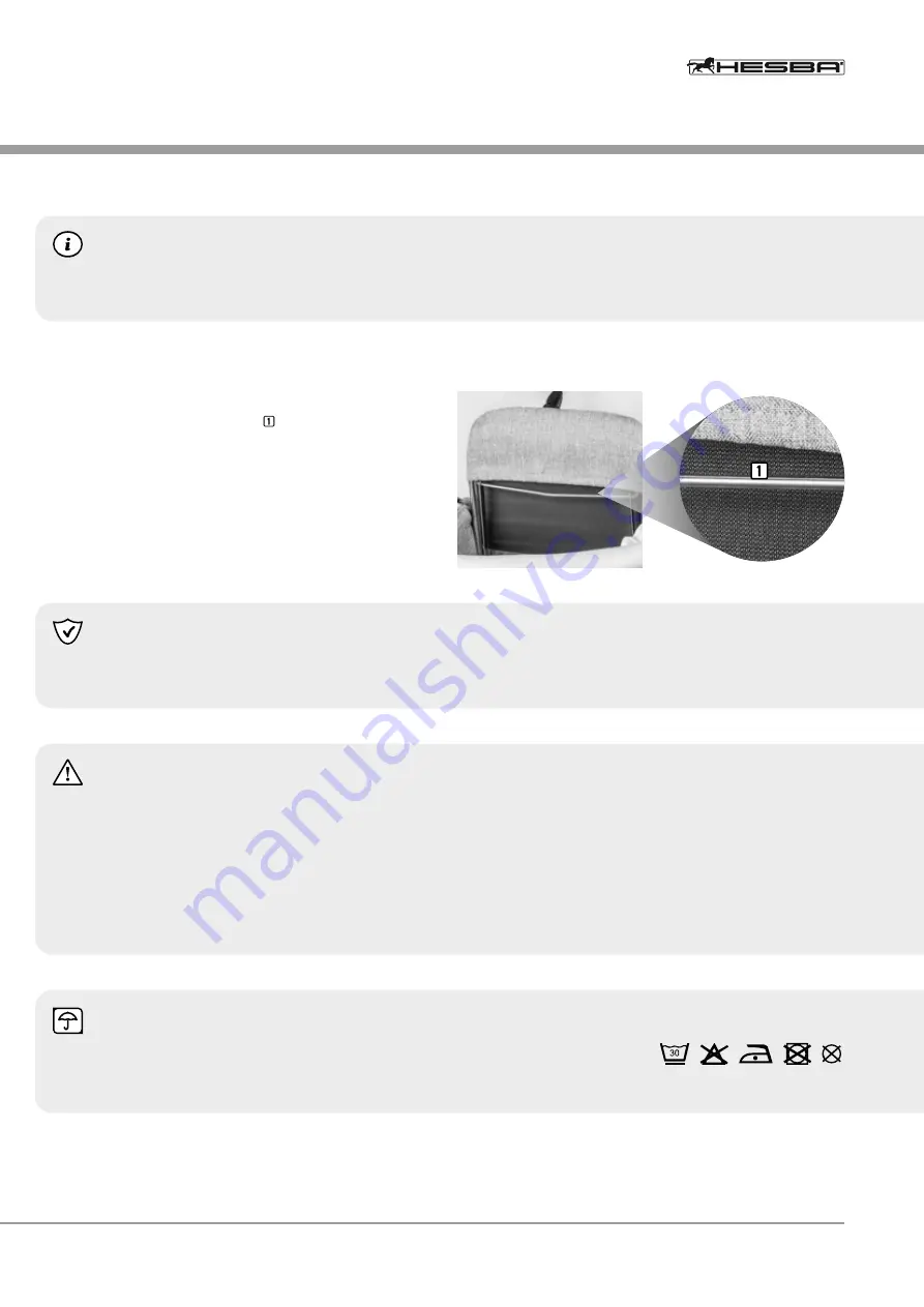 HESBA CONCEPTO Instruction Manual Download Page 11