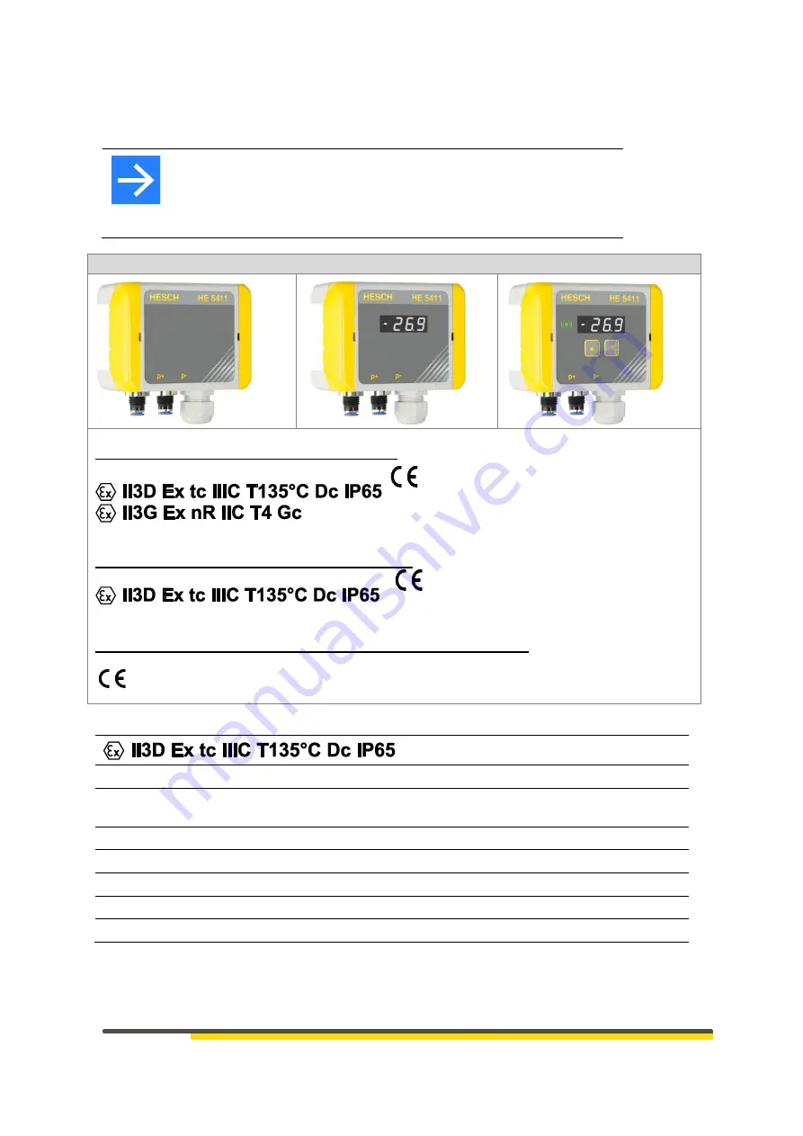 HESCH HE 5411 Operating Instructions Manual Download Page 8