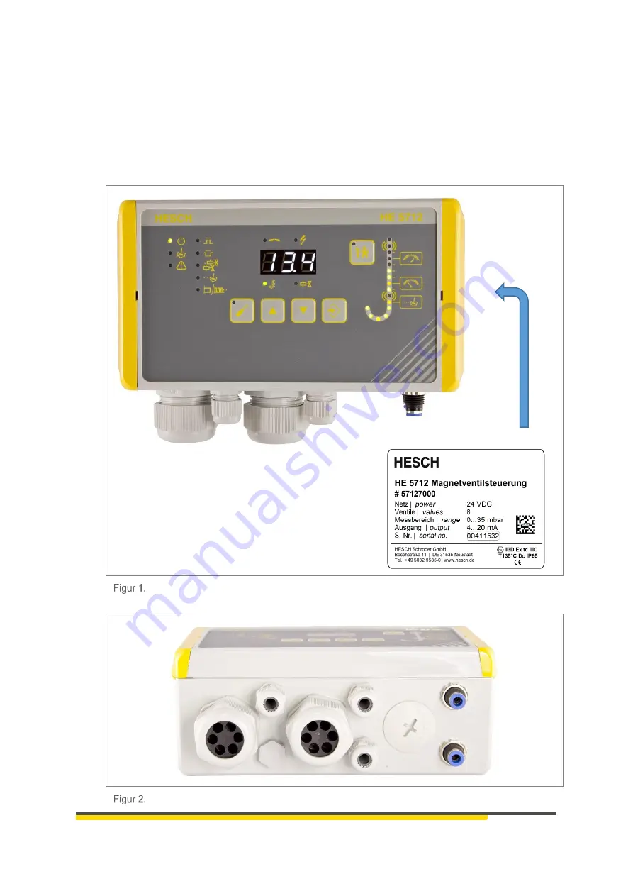 HESCH HE 5712 Compact Operating Instructions Manual Download Page 9