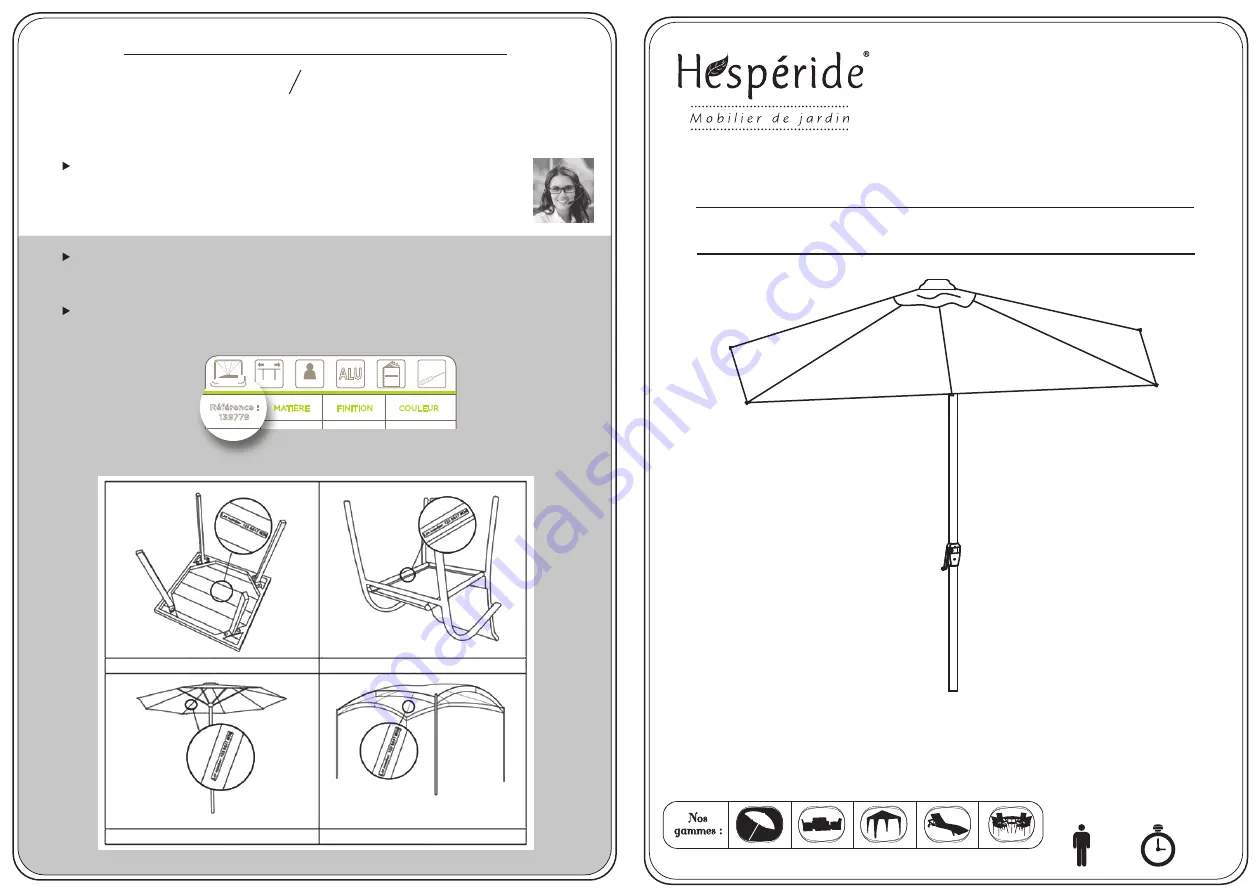 Hesperide LOOMPA 165528A Instructions Manual Download Page 1