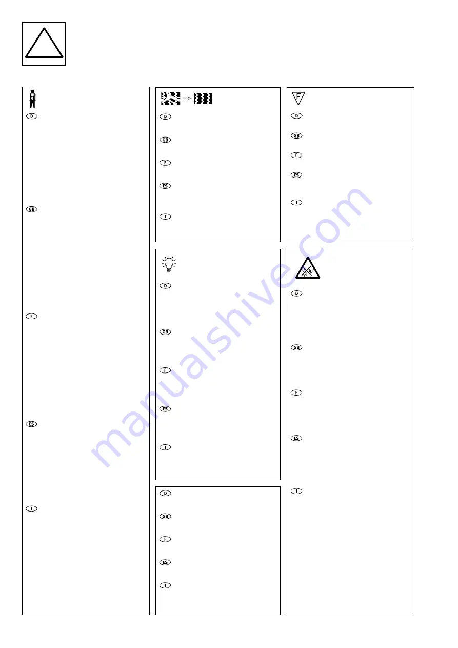 Hess CAMPONE Installation And Operating Instructions Manual Download Page 2