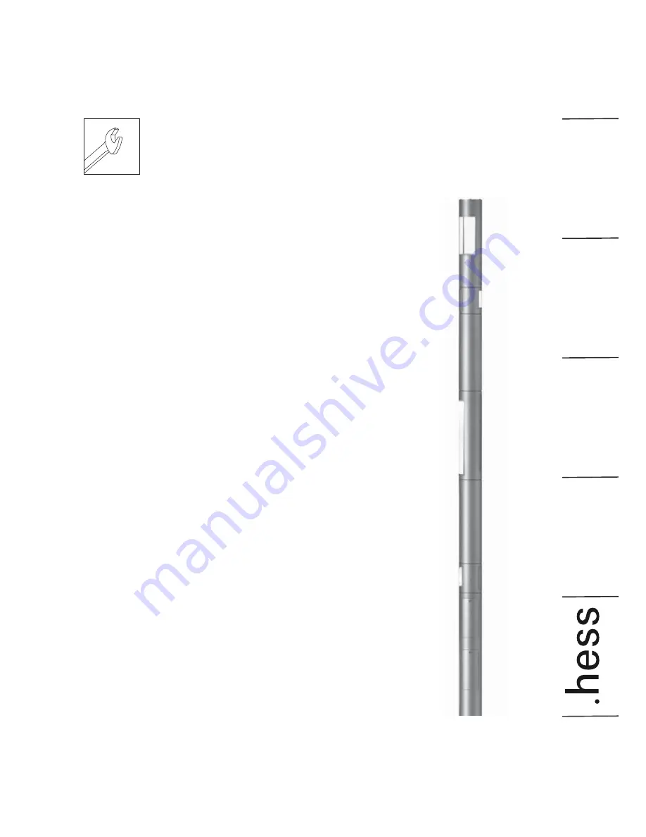 Hess City Elements Installation And Operating Instructions Manual Download Page 1