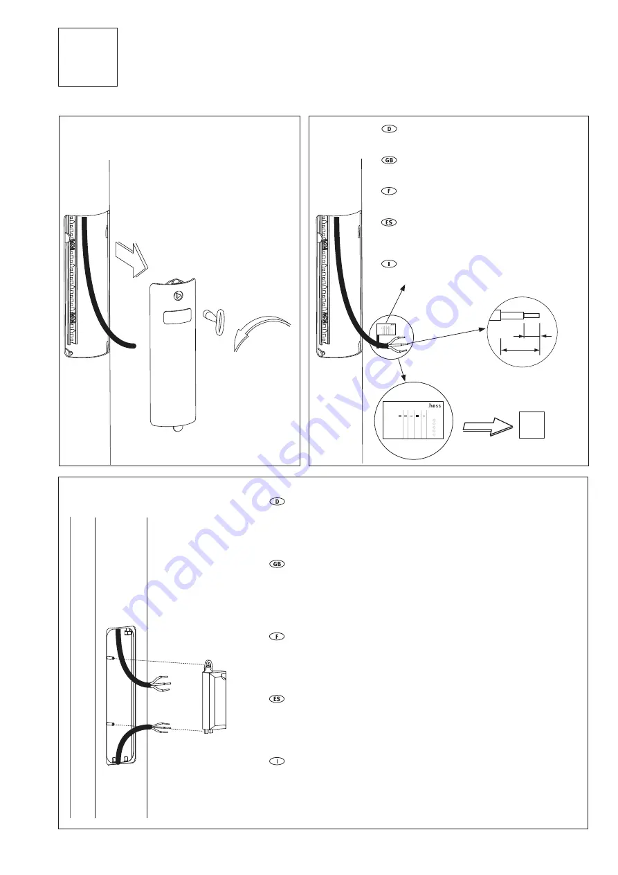 Hess VAREDO Installation And Operating Instructions Manual Download Page 7