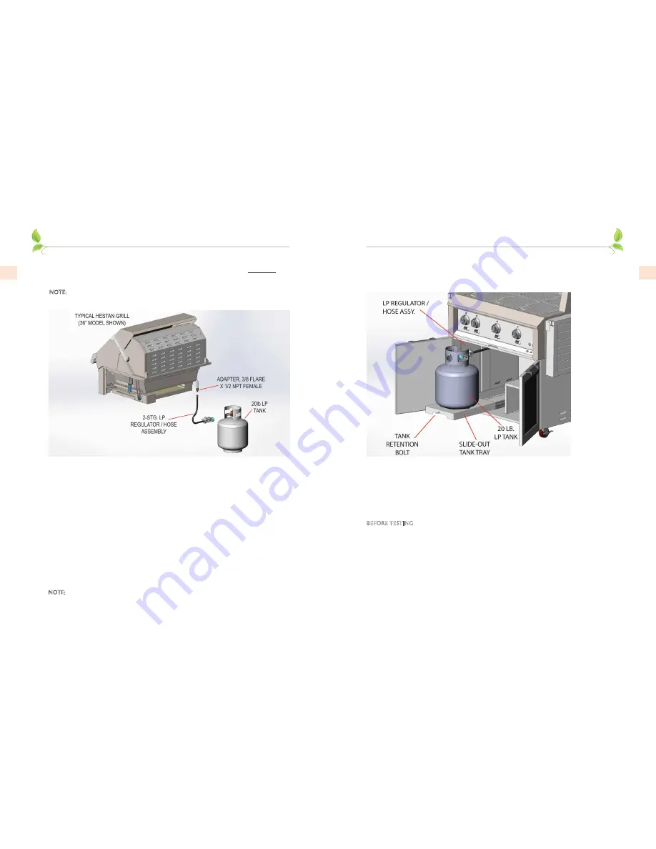 hestan GABR30-LP Use & Care Manual Download Page 11