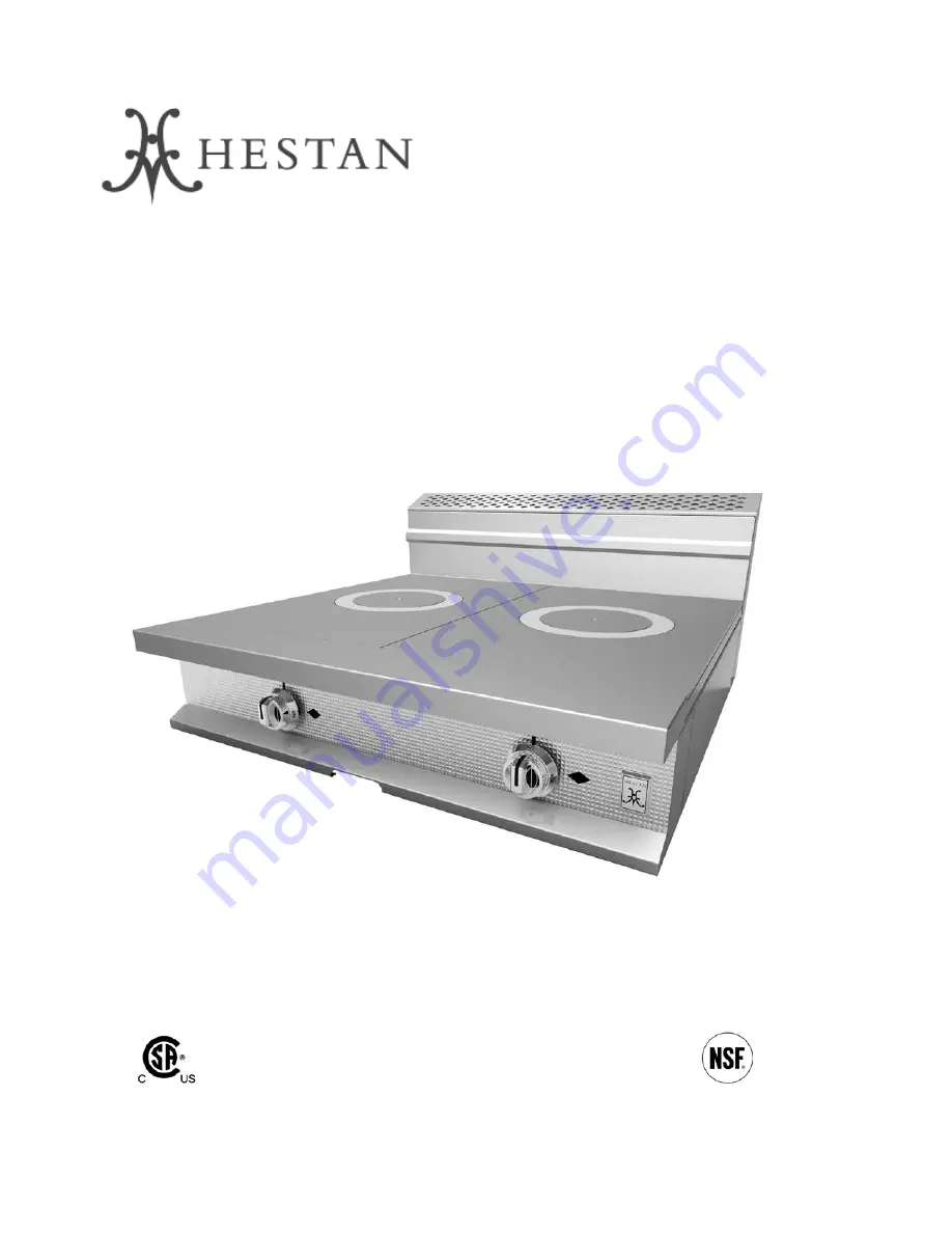 hestan HFT Series Owner'S Manual Download Page 1