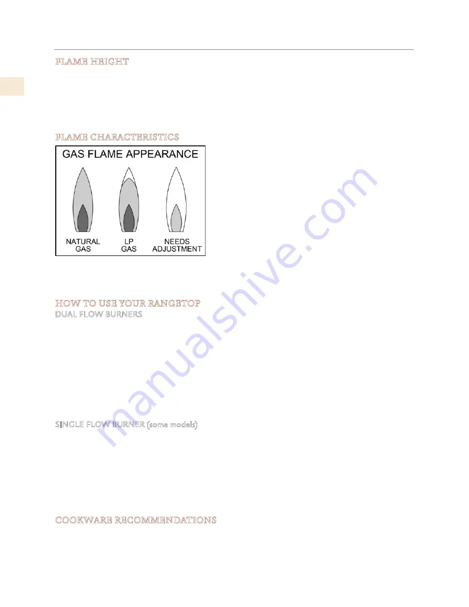 hestan KRD364GD-LP Use & Care Manual Download Page 18