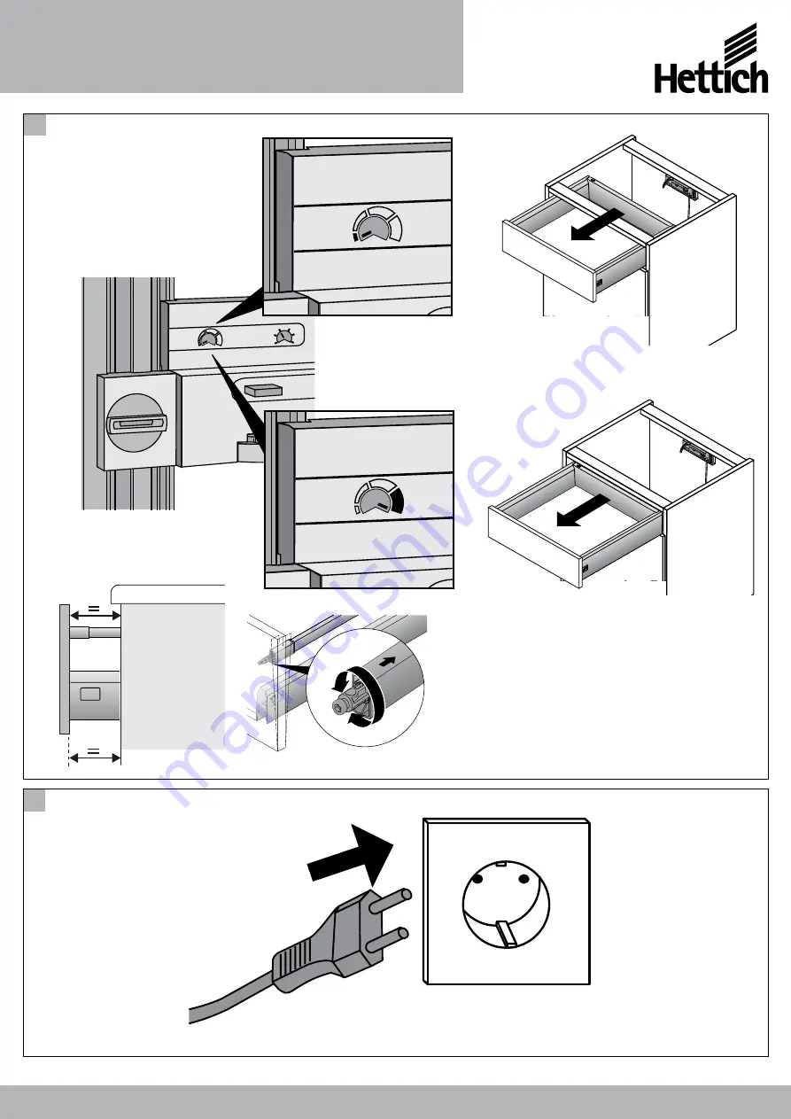 Hettich Easys ArciTech Installation Instructions Manual Download Page 14