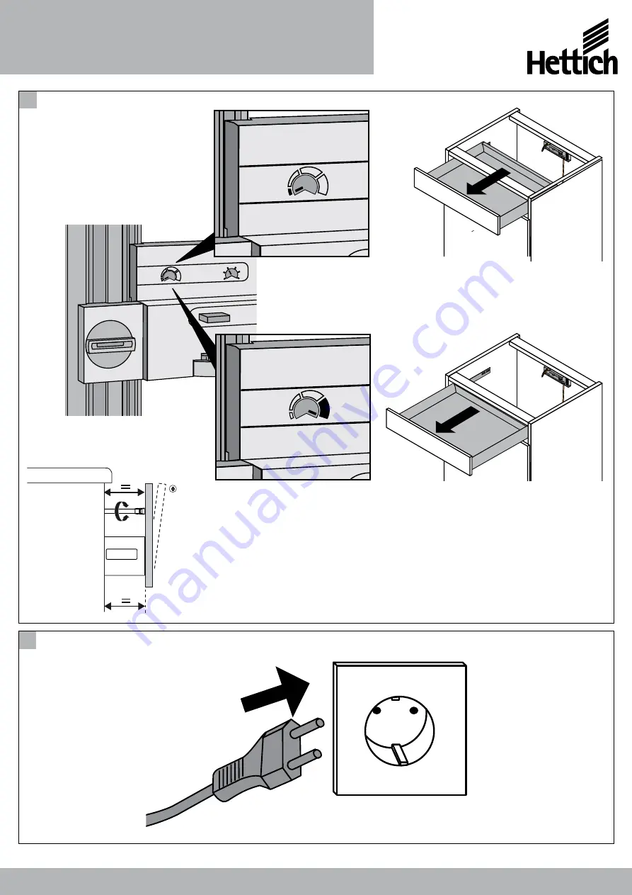 Hettich Easys ArciTech Installation Instructions Manual Download Page 22