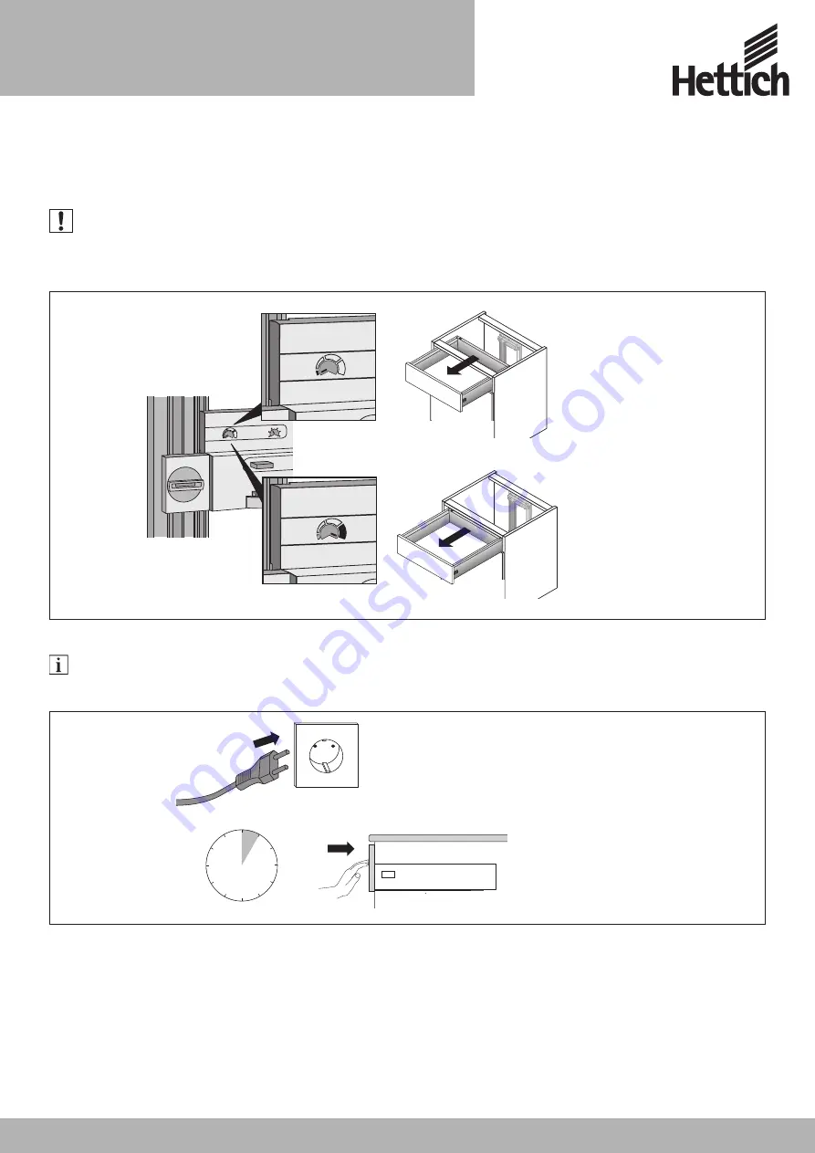 Hettich Easys Operating Instructions Manual Download Page 21