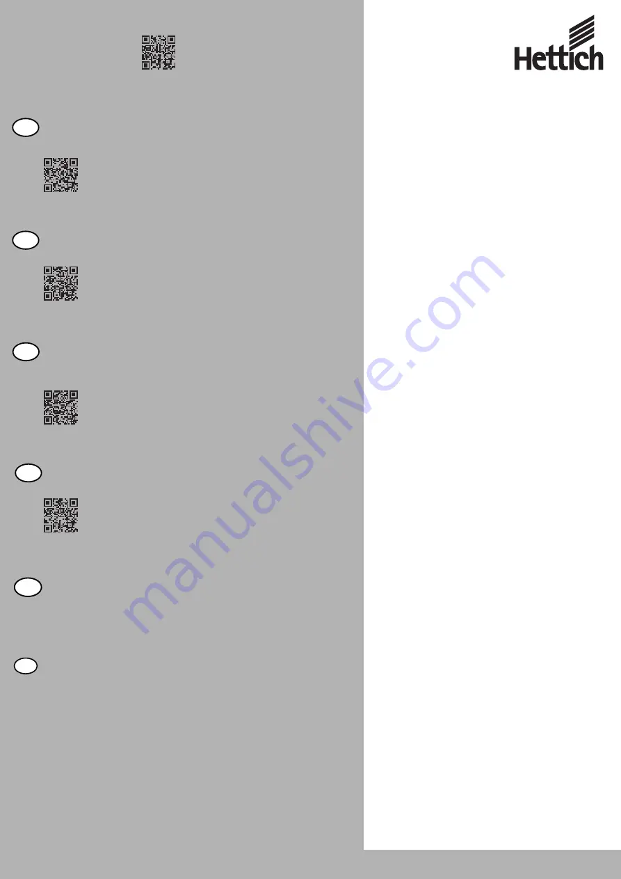 Hettich LegaMove Installation Instruction Download Page 1