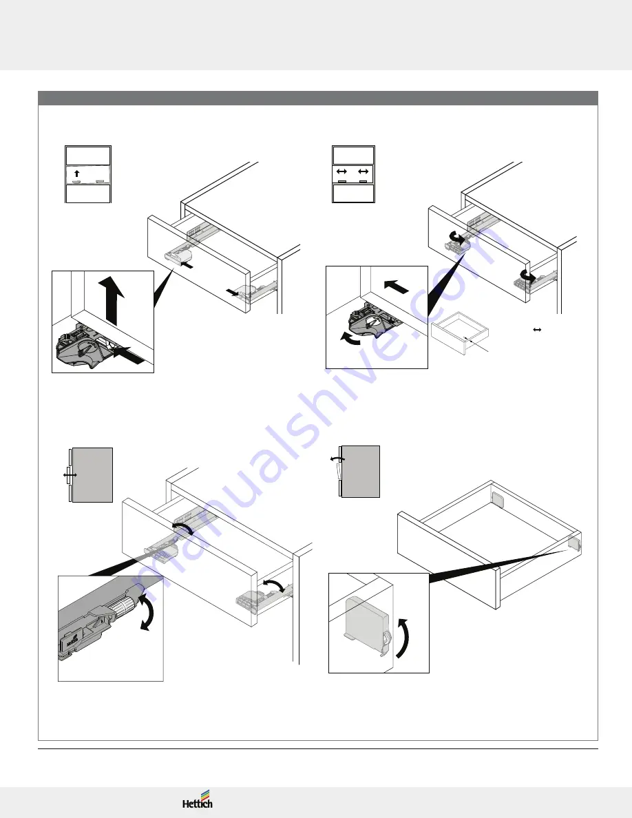 Hettich Quadro V6 Quick Start Manual Download Page 4