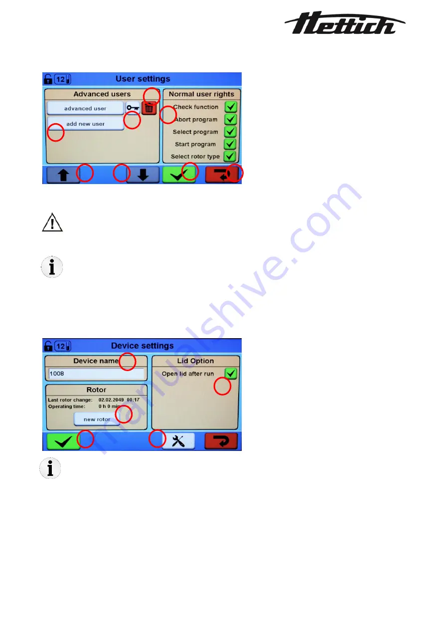 Hettich Rotolavit II Operating Instructions Manual Download Page 27