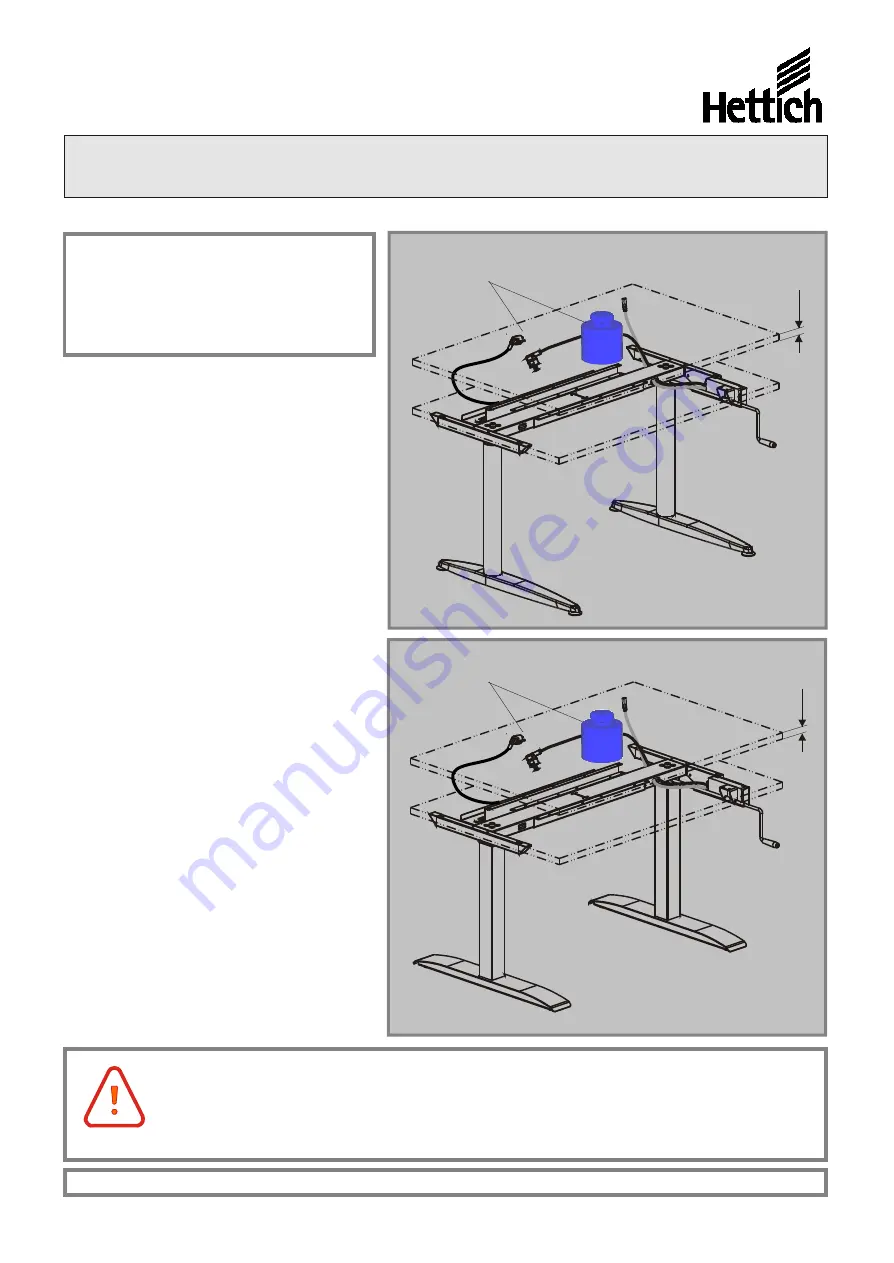 Hettich TM Q70 Assembly Instructions Manual Download Page 1