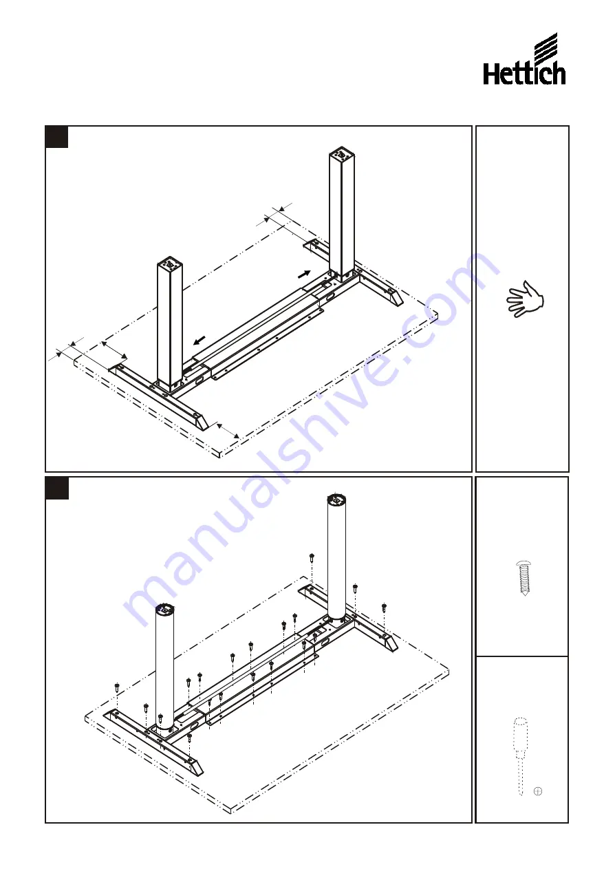 Hettich TM Q70 Assembly Instructions Manual Download Page 6