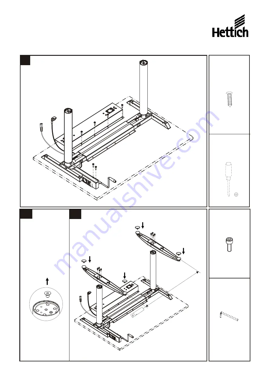 Hettich TM Q70 Assembly Instructions Manual Download Page 9