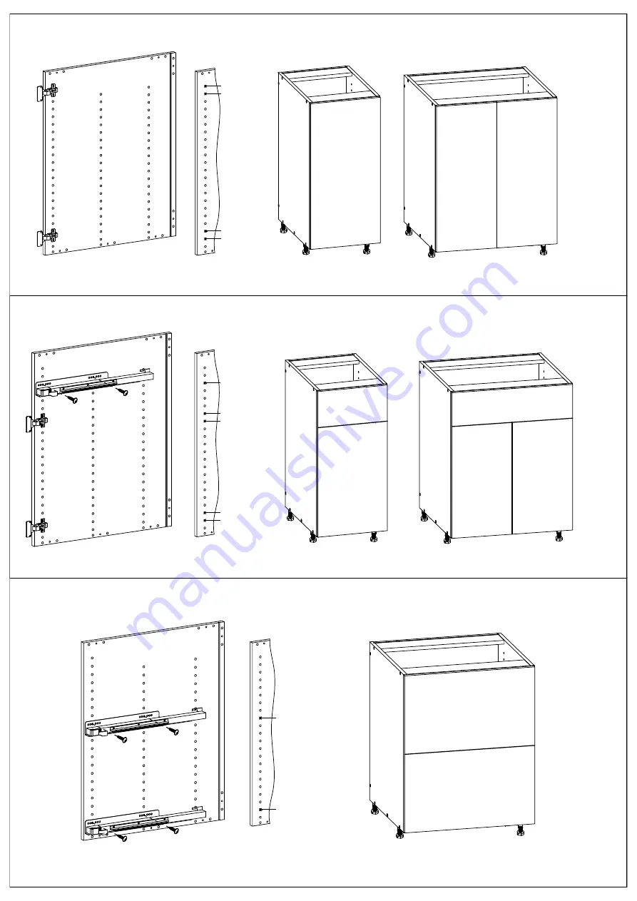 Hettich UB09 Assembly Instruction Manual Download Page 3