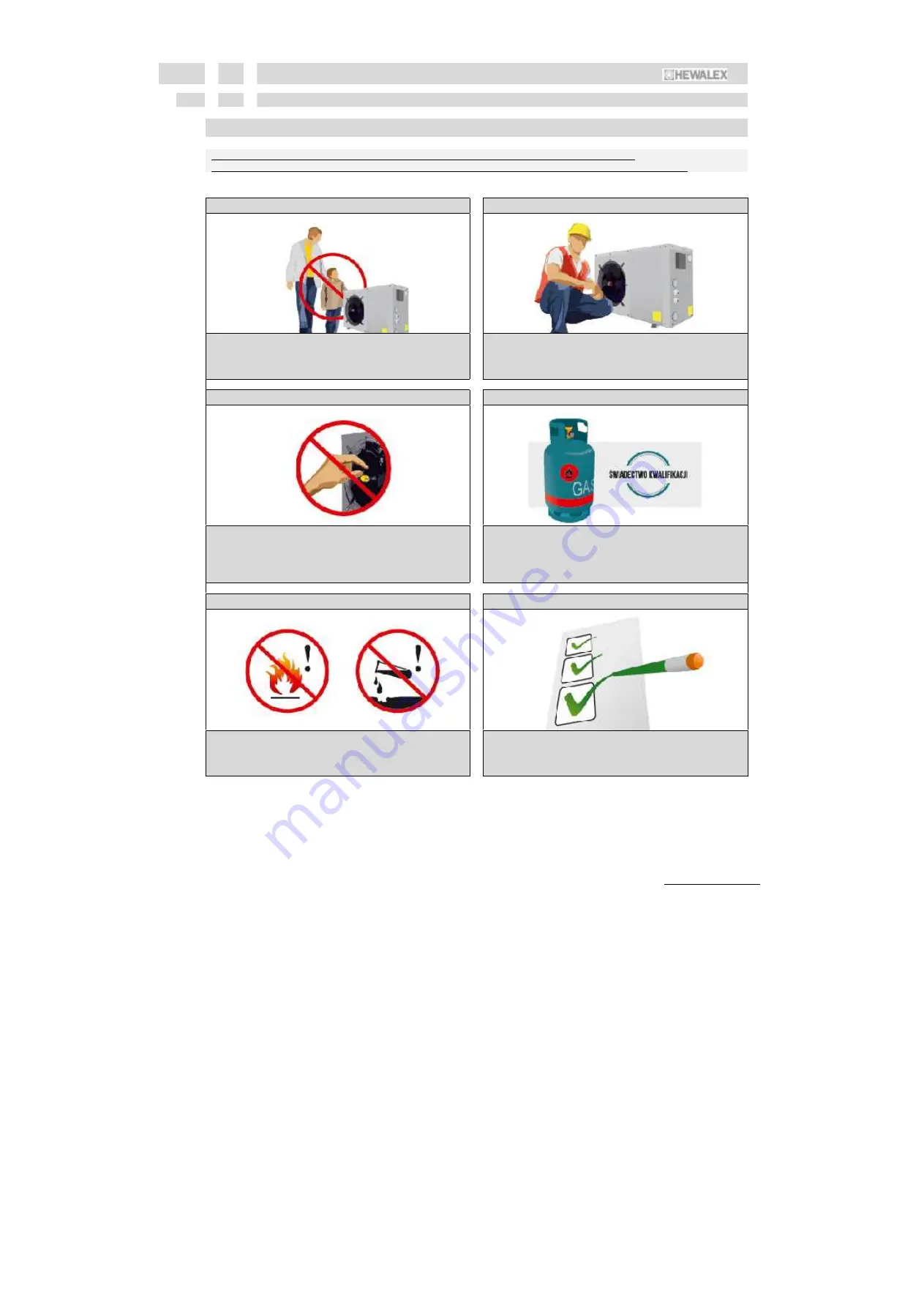 Hewalex PCWU 2.5kW Instructions For User Download Page 2