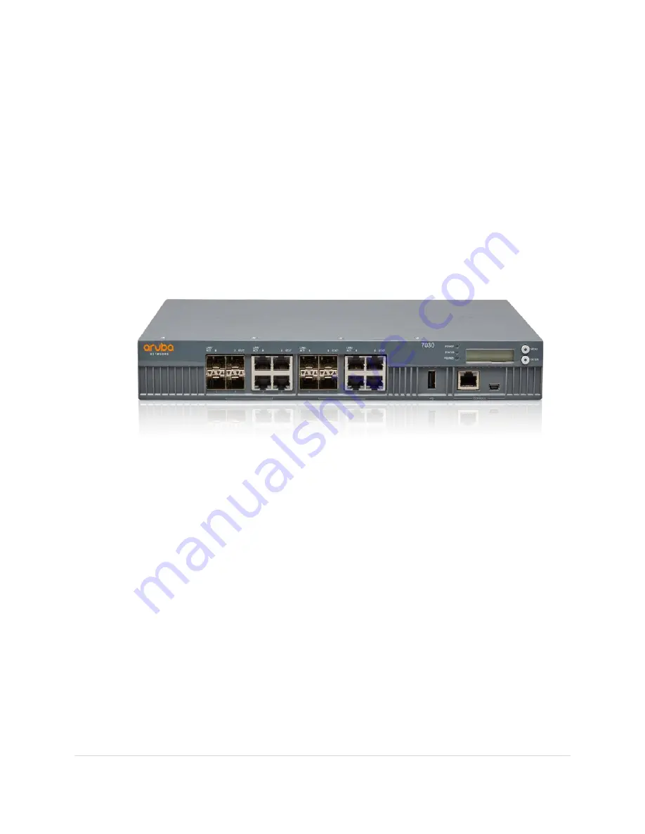 Hewlett Packard Enterprise Aruba 7 Series Manual Download Page 9