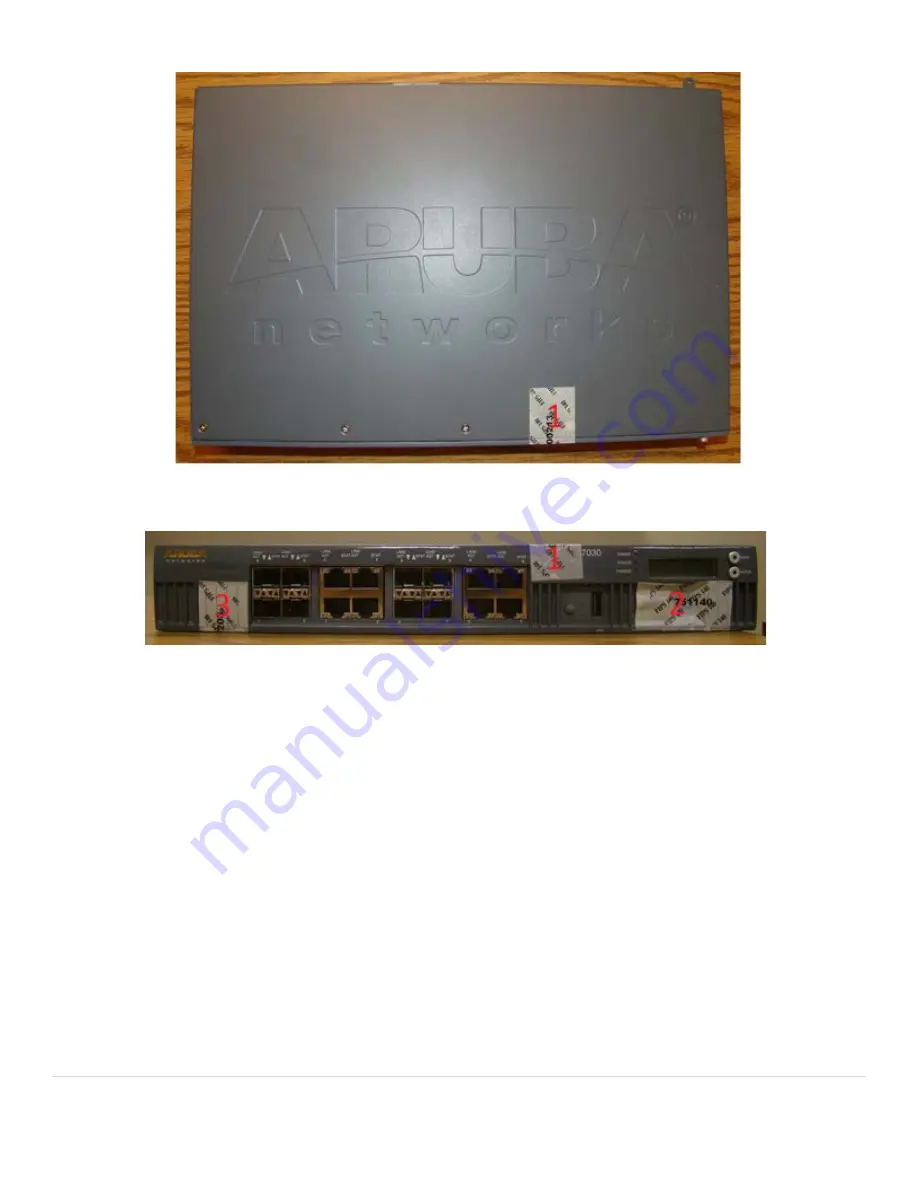 Hewlett Packard Enterprise Aruba 7 Series Manual Download Page 39