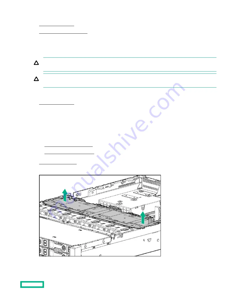 Hewlett Packard Enterprise HPE ProLiant DL385 Gen10 Plus Maintenance And Service Manual Download Page 45