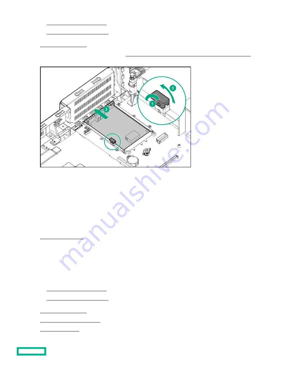 Hewlett Packard Enterprise HPE ProLiant DL385 Gen10 Plus Скачать руководство пользователя страница 62