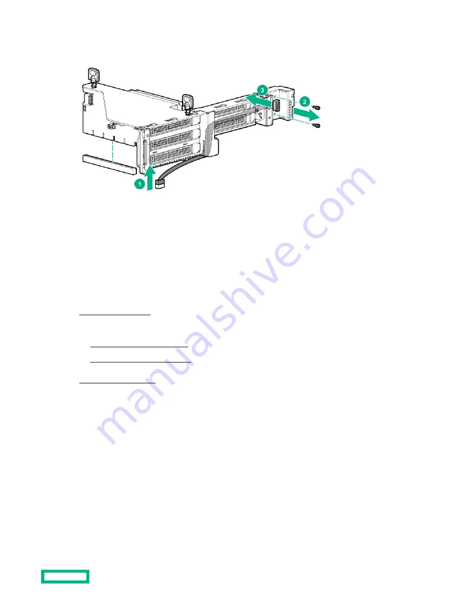 Hewlett Packard Enterprise HPE ProLiant DL385 Gen10 Plus Maintenance And Service Manual Download Page 79