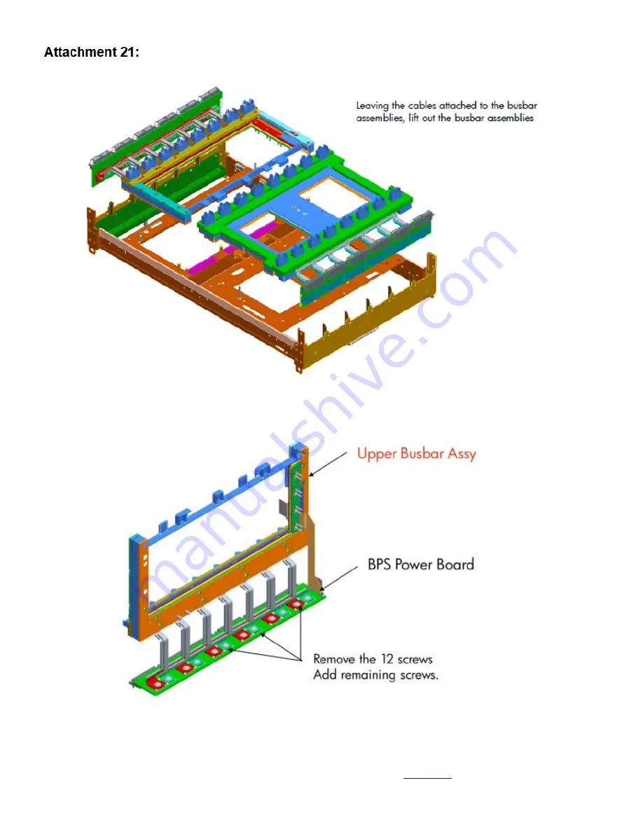 Hewlett Packard Enterprise Integrity Superdome X BL920s Gen9 Product End-Of-Life Disassembly Instructions Download Page 17