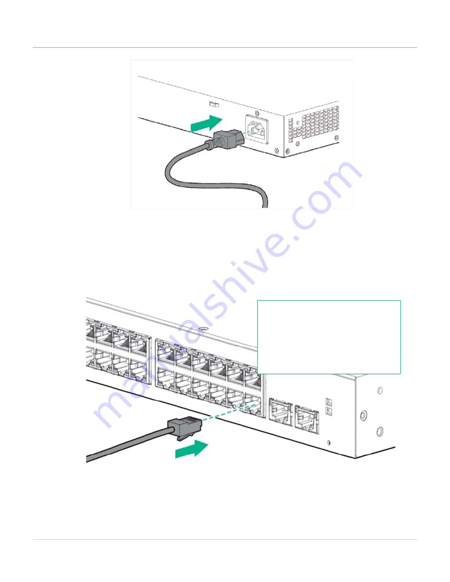 Hewlett Packard Enterprise OfficeConnect 1850 2XGT Installation And Getting Started Manual Download Page 25